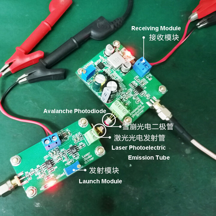 Fiber Laser Emission Module Photodiode Drive Circuit Board Signal Conversion