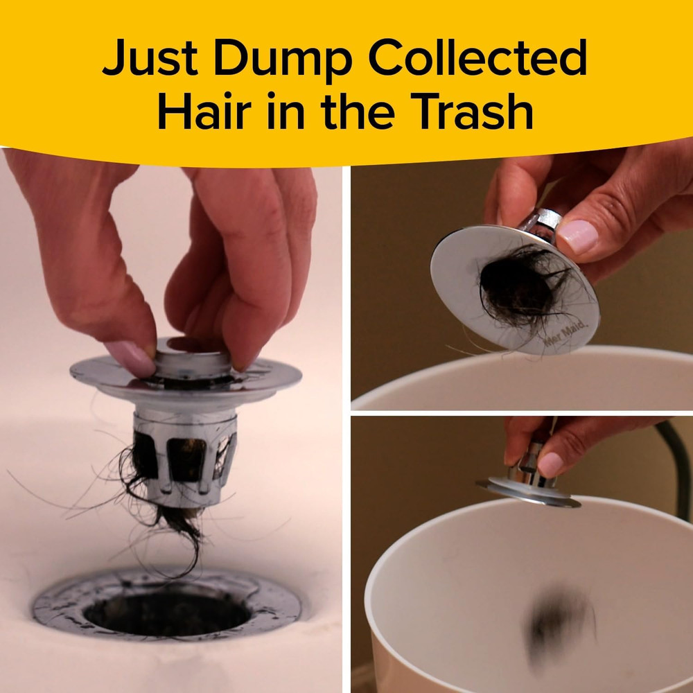 Drain Magic Extra-Rugged Universal Sink Stopper, AS-SEEN-ON-TV, Instantly Replac