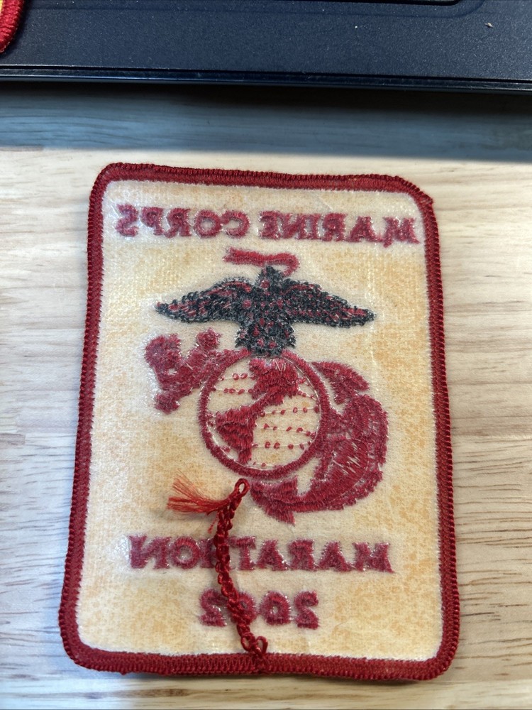 Marine Corps Marathon 2002 Patch USMC Eagle