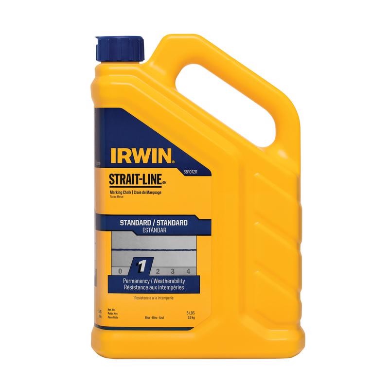 Irwin Strait-Line 5 lb Blue Temporary Marking Chalk