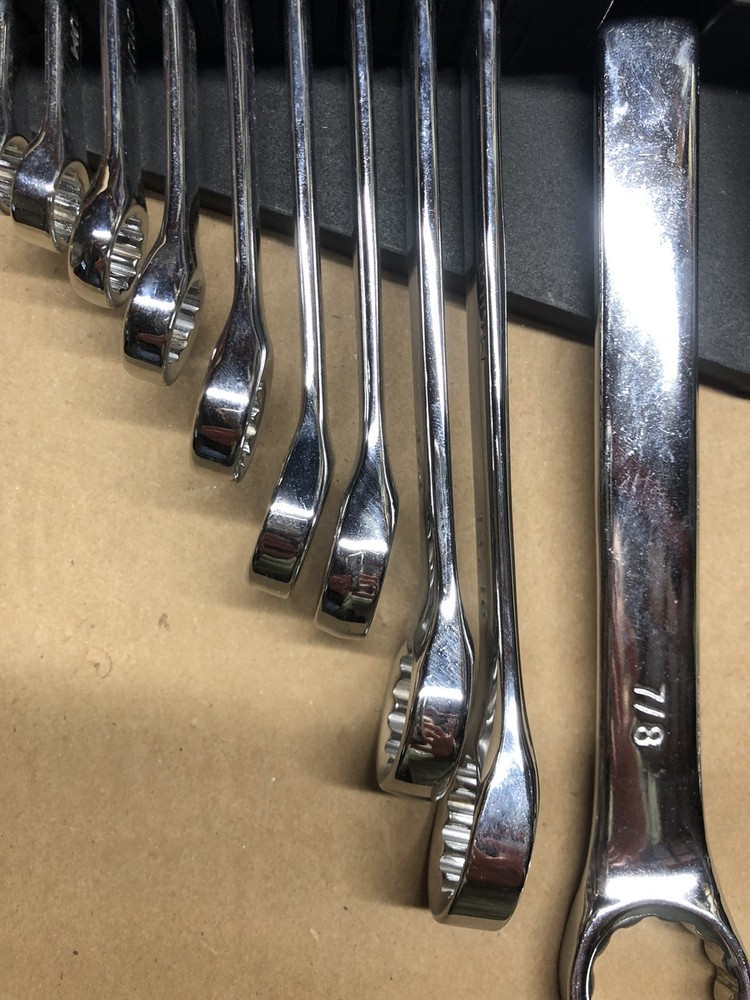 Performance Tool 11 Piece Combination Wrench Set W1061