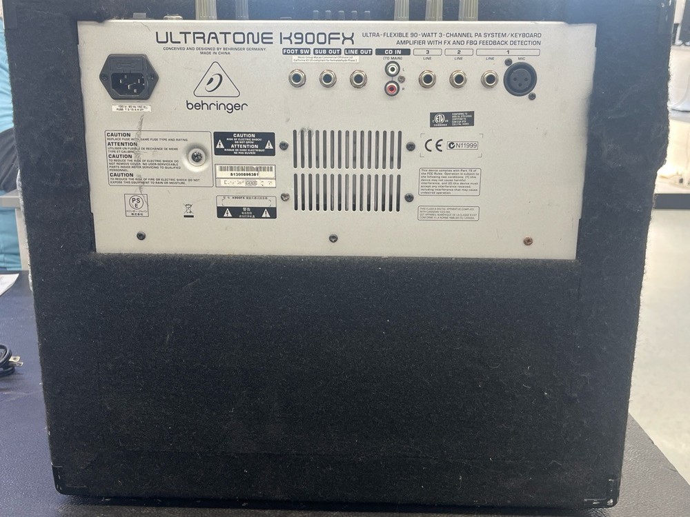 BEHRINGER ULTRATONE K900FX (PD3040519)