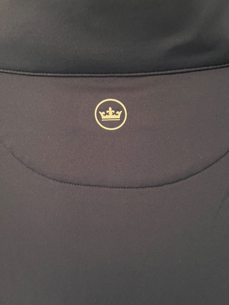 Peter Millar Crown Sport 1/4 Zip Golf Pullover Stretch Blue Performance XXL