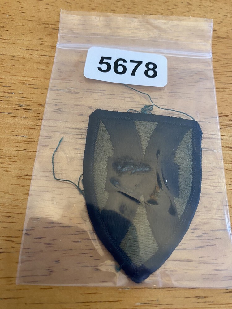 US Army 21st Sustainment Command Subdued Patch INV5678