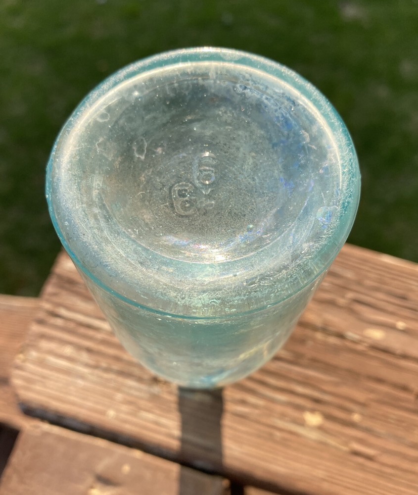 Bengal Bluing , blown bottle, Aqua 1890s