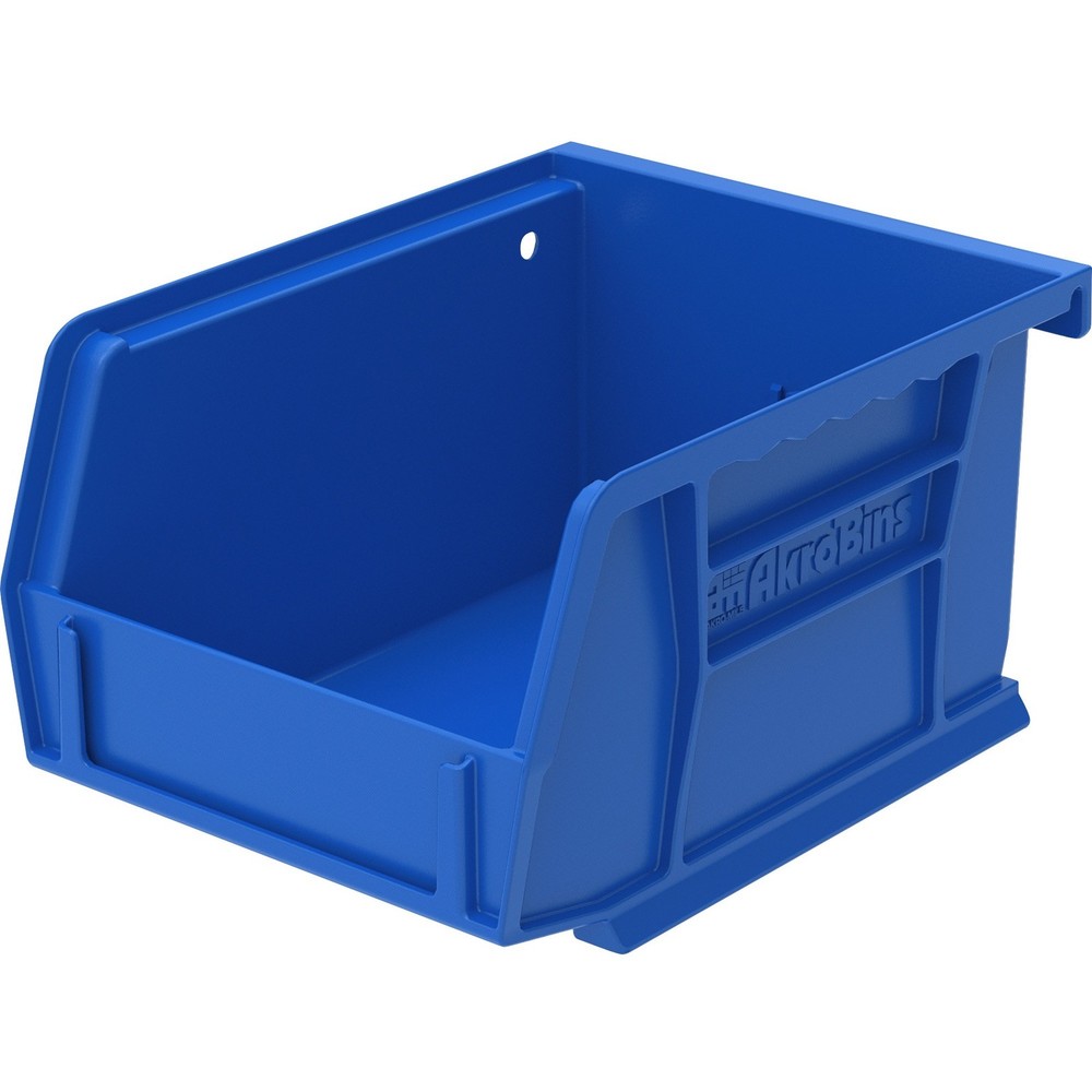 Akro-Mils 30210B_35 Stackable Bin 3x4.1x5.4 Blue Polymer