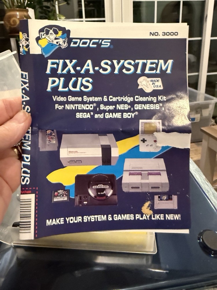 Vintage Doc's Fix-A-System Plus - No 3000 - Nintendo, Super NES, Atari, Etc