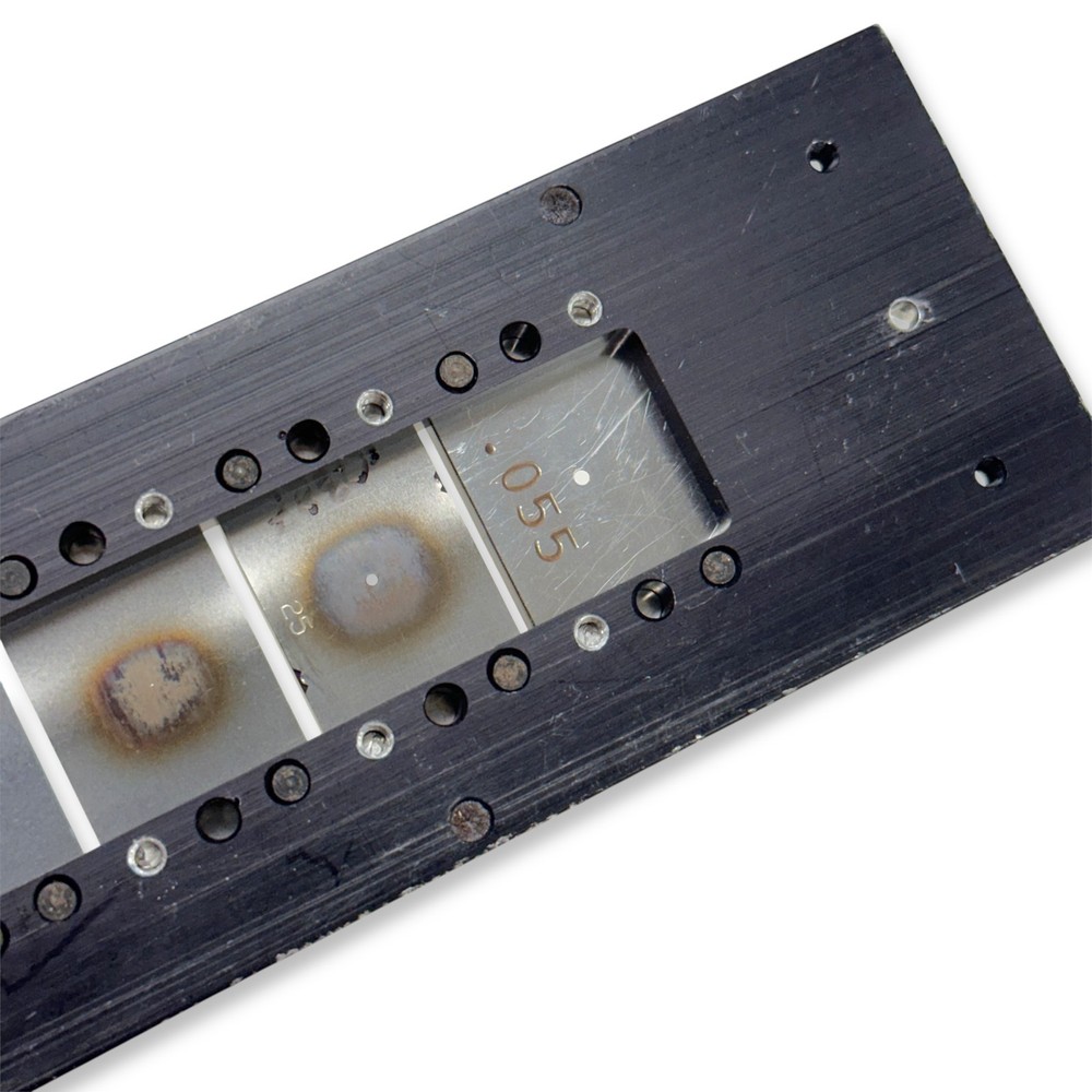 Industrial Multi-Aperture Slider Plate Target Carrier Optical Microscope Part