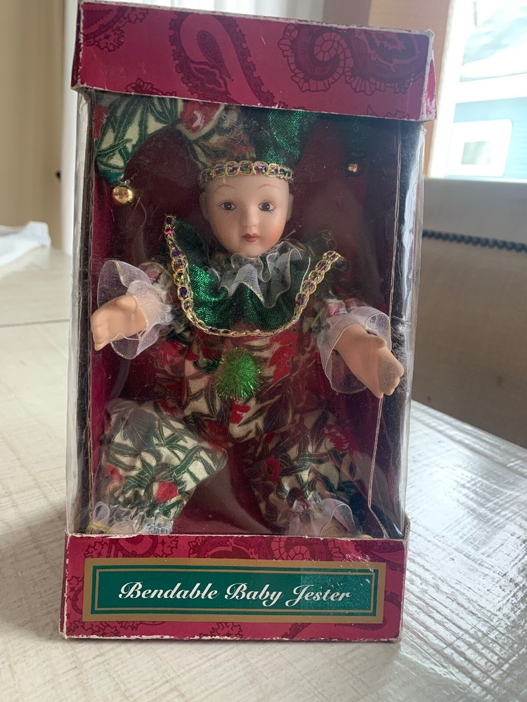 BNWB Bendable Baby Jester (Christmas)