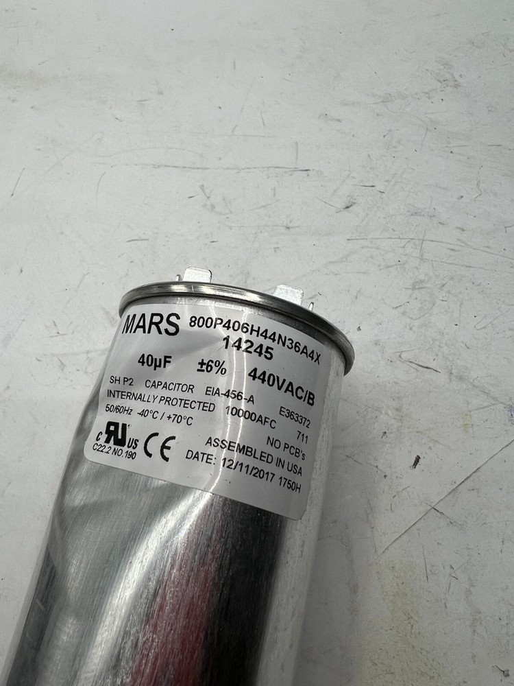 MARS Motor Run Capacitor 14245