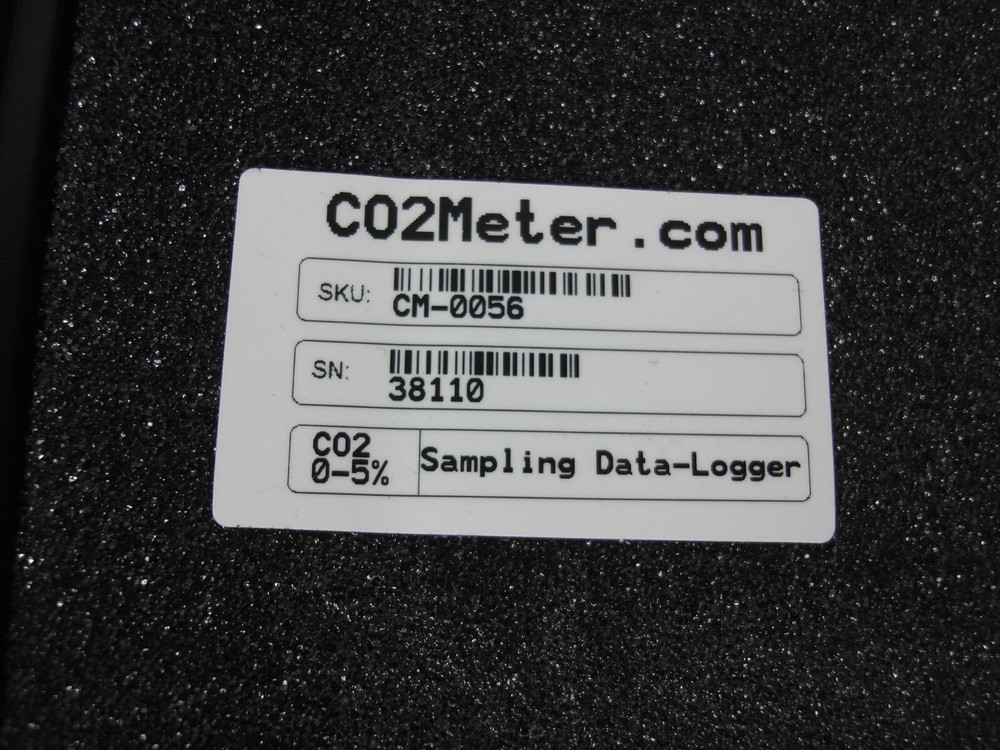 CO2 Meter CM-0056 CO2 0-5% Sampling Data Logger