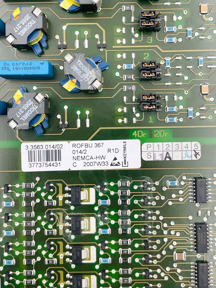 ABB COZBU 103311/2 R1A Interface Card 2007W39