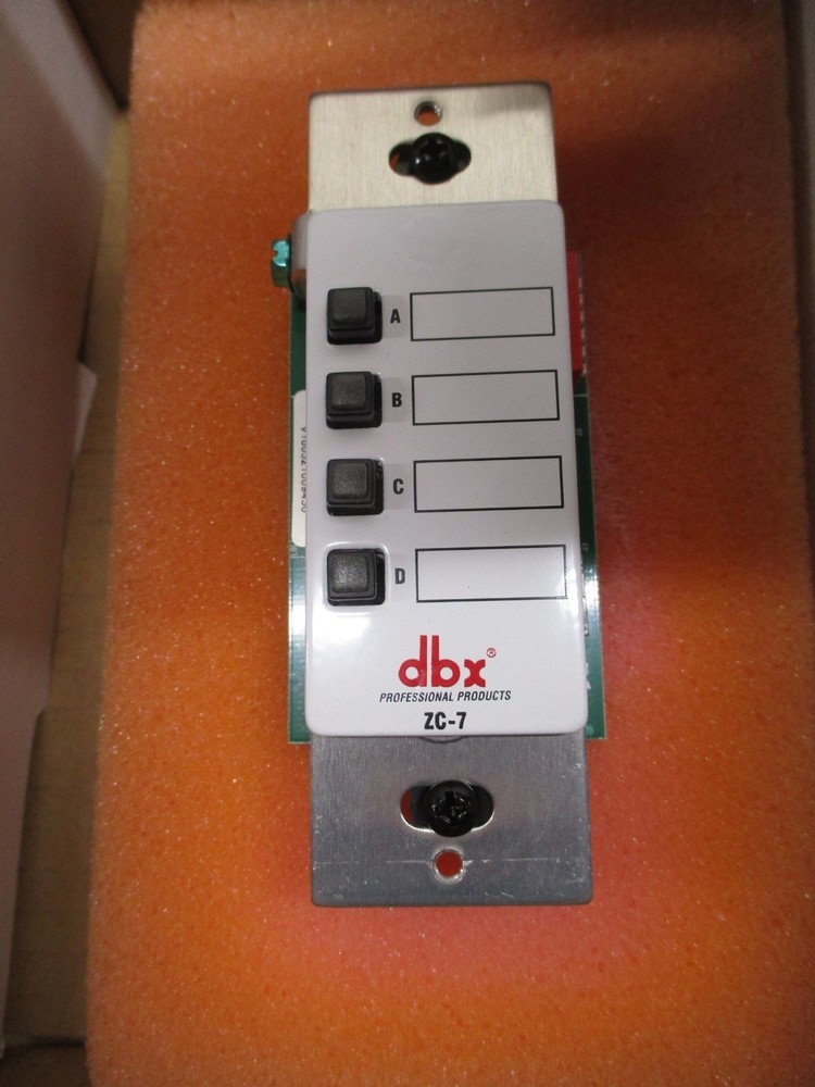 NEW DBX ZC-7 Wall-Mounted Zone Controller FREE SHIPPING