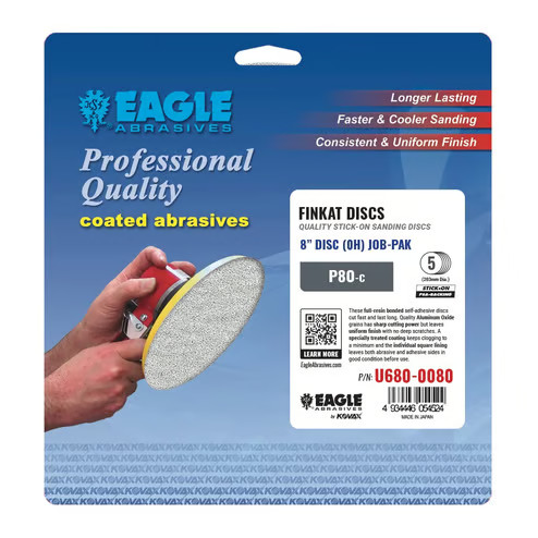 Eagle Abrasives 8” PSA Discs