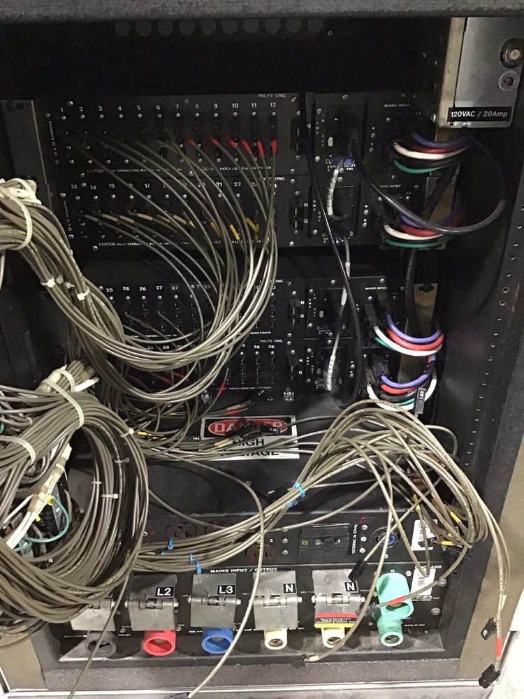 Electrol Dimmer Rack In R&R Rack/Road Case