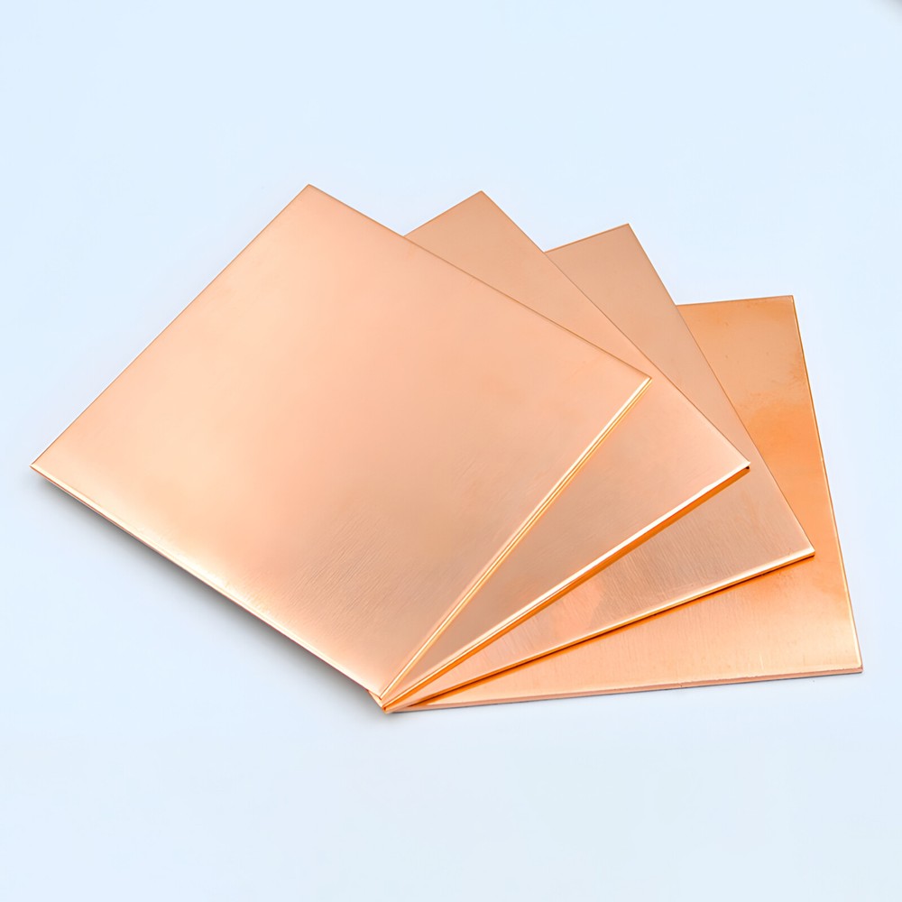 Copper Sheet, Various Sizes 0.3mm-1.5mm Thick, Copper Plate Thin Material Solid