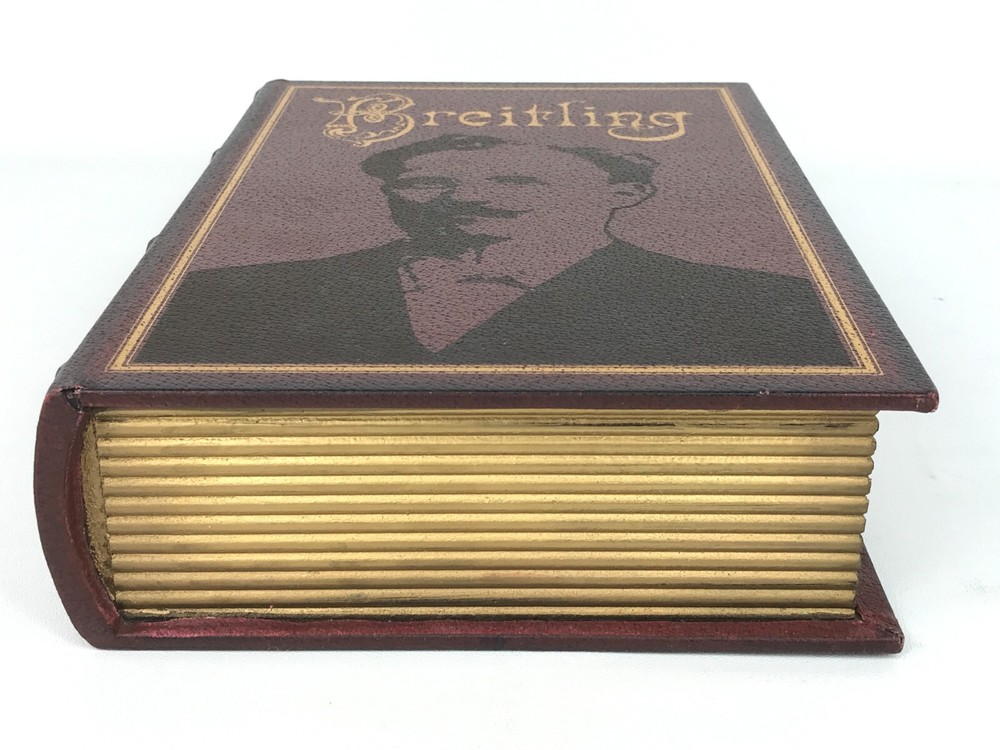 Breitling Book Safe Lock Box With Key