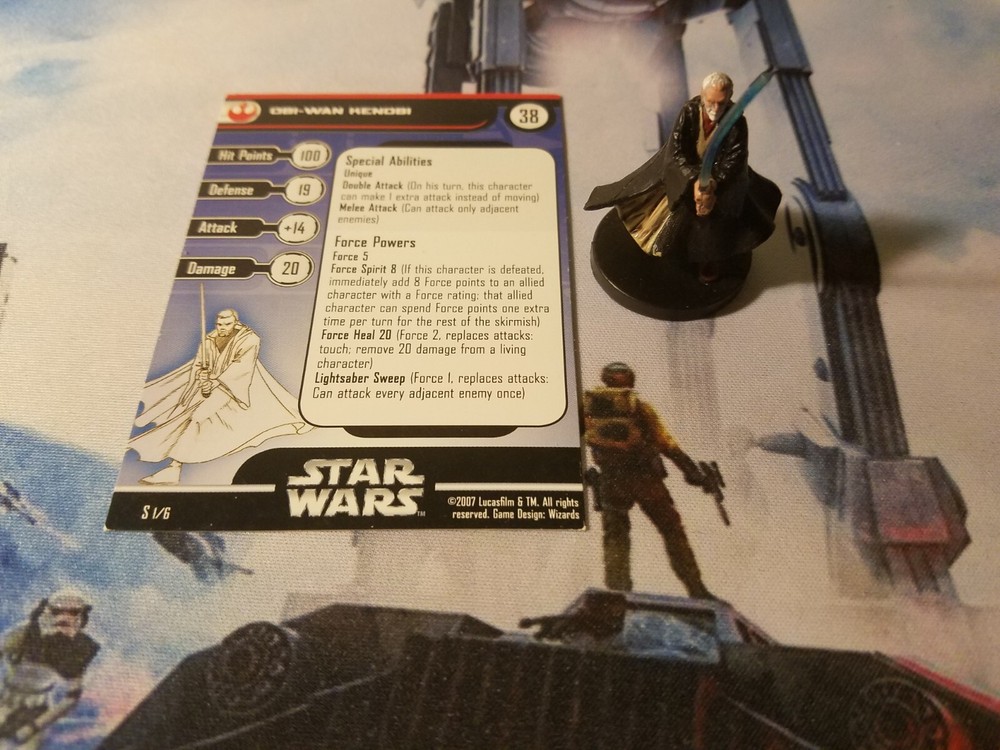 Star Wars Miniatures Starter Set 01 Obi-Wan Kenobi