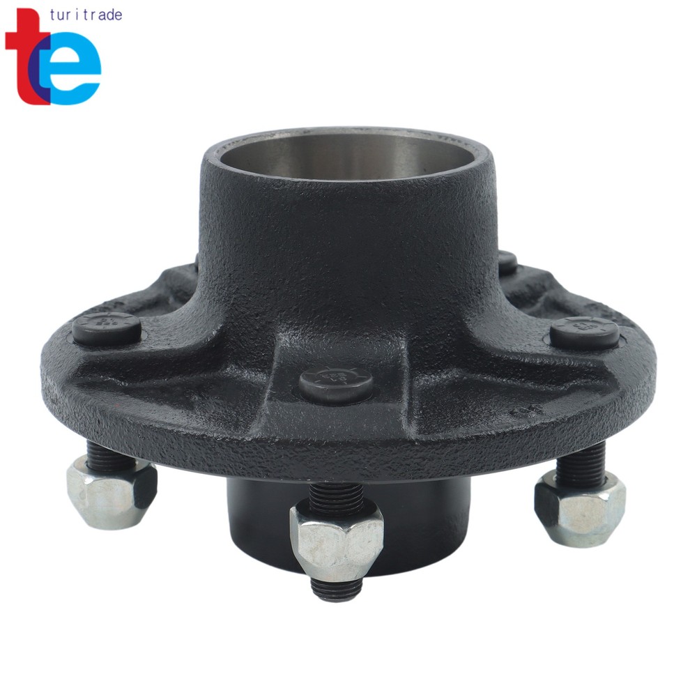 For 5x5'' Hub Kit for 3500 lbs Axle 2 Sets 5 on 5'' Trailer Hub Kit