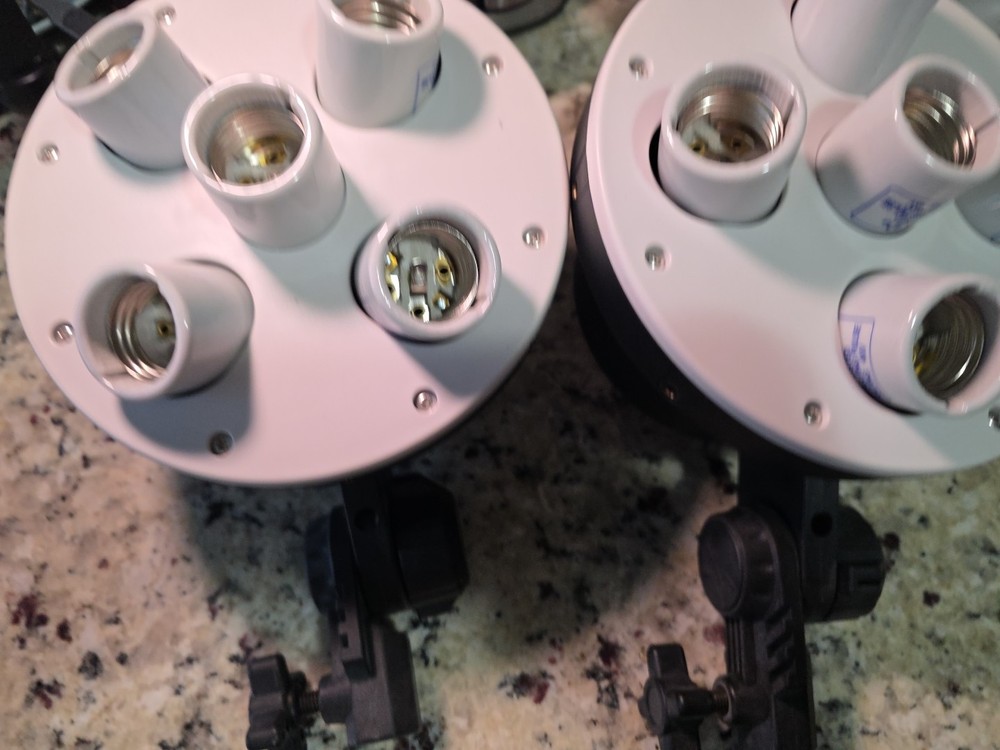 Westcott D5 5-Socket Light Head (2 Pack)