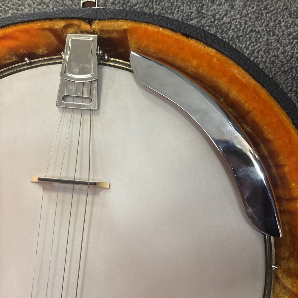 Thos. W. Bree & Co. 4-String Vintage Banjo with Case