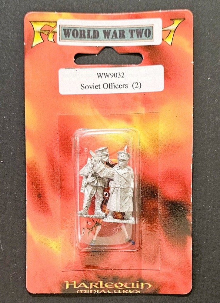 25mm Harlequin WW9032 Soviet Officers