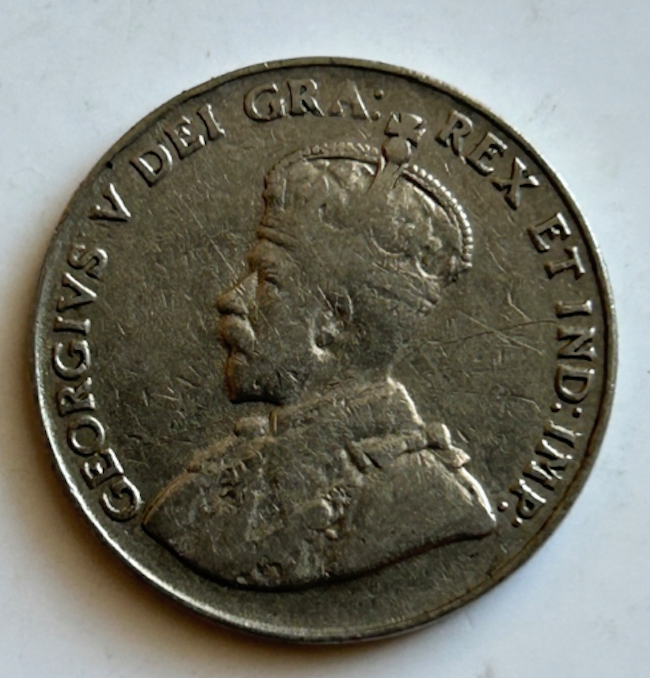 CANADA 5 CENTS 1926 CLOSE 6
