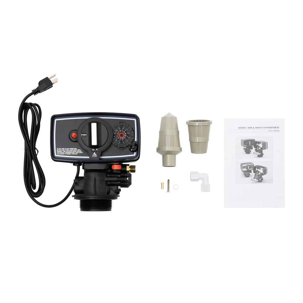 Automatic Fleck 5600 12 Day Control Timer Valve For Water Filter Softener Resin