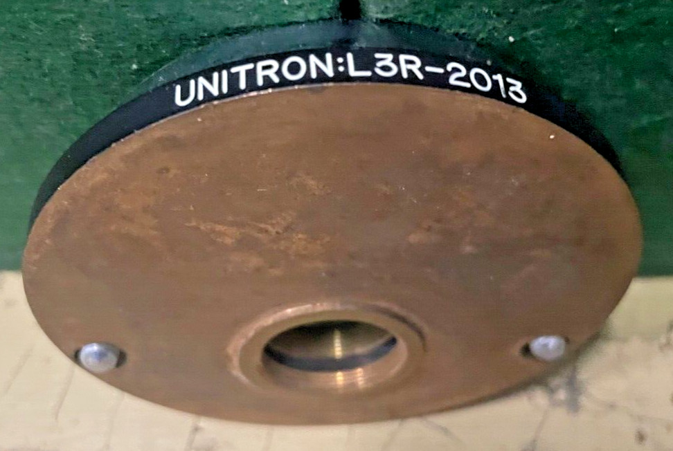 Unitron L3R-2013 Three Place Microscope Objective Turret/Nosepiece
