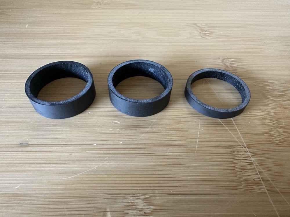 Bicycle 1 1/8” Headset Spacers/3 (New)
