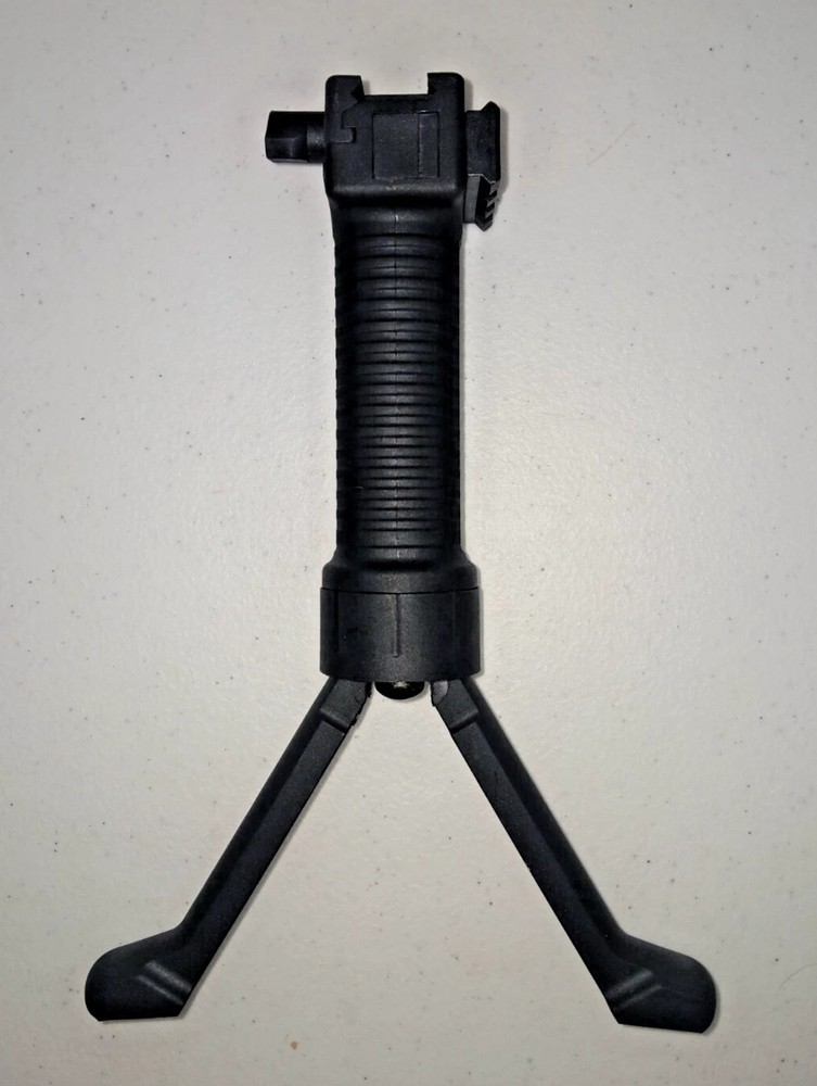 Upgraded Bipod Picatinny Rail Mount Black