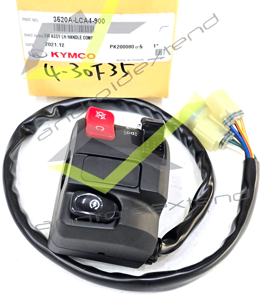 KYMCO MXU50/150 LEFT SWITCH HANDLE 3520A-LCA4-900