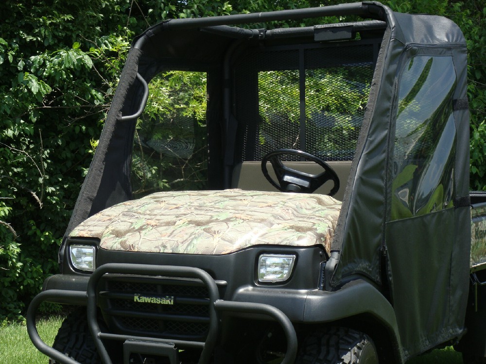 Kawasaki Mule 3000/3010 Full Cab for a Hard Windshield