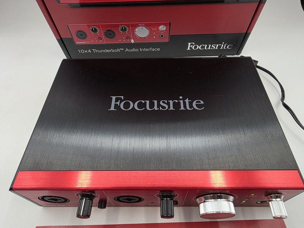 Focusrite Clarett 2Pre USB-C Audio Interface Excellent Preowned Condition