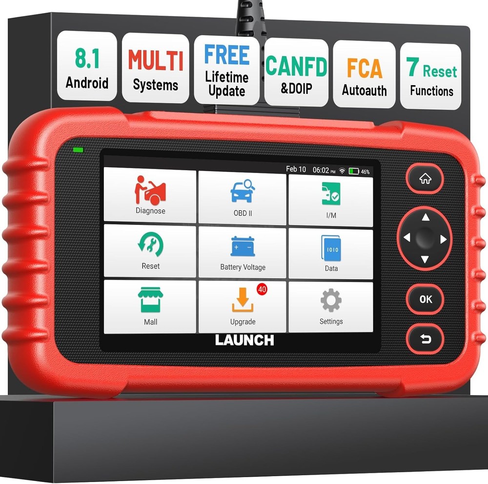 2026 LAUNCH CRP123X OBD2 Scanner Code Reader ABS Engine Car Diagnostic Tool Oil