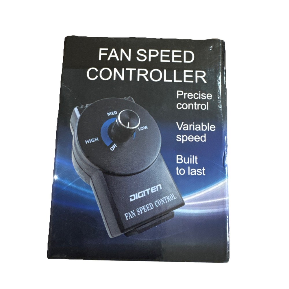 DIGITEN Variable Speed Controller Exhaust Variable Speed Fan Speed Adjuster E49