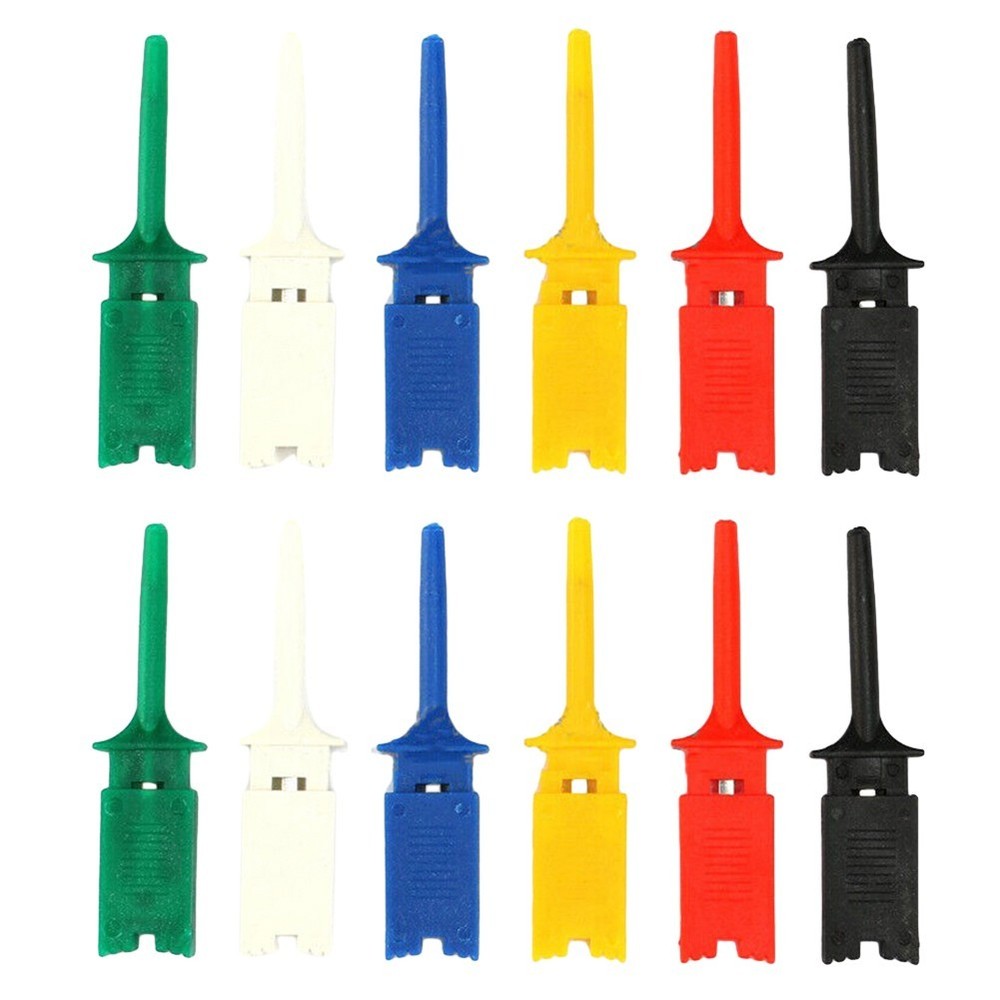 Versatile Testing Clip Hook Set for Mini For Electronics 12PCS Small Size