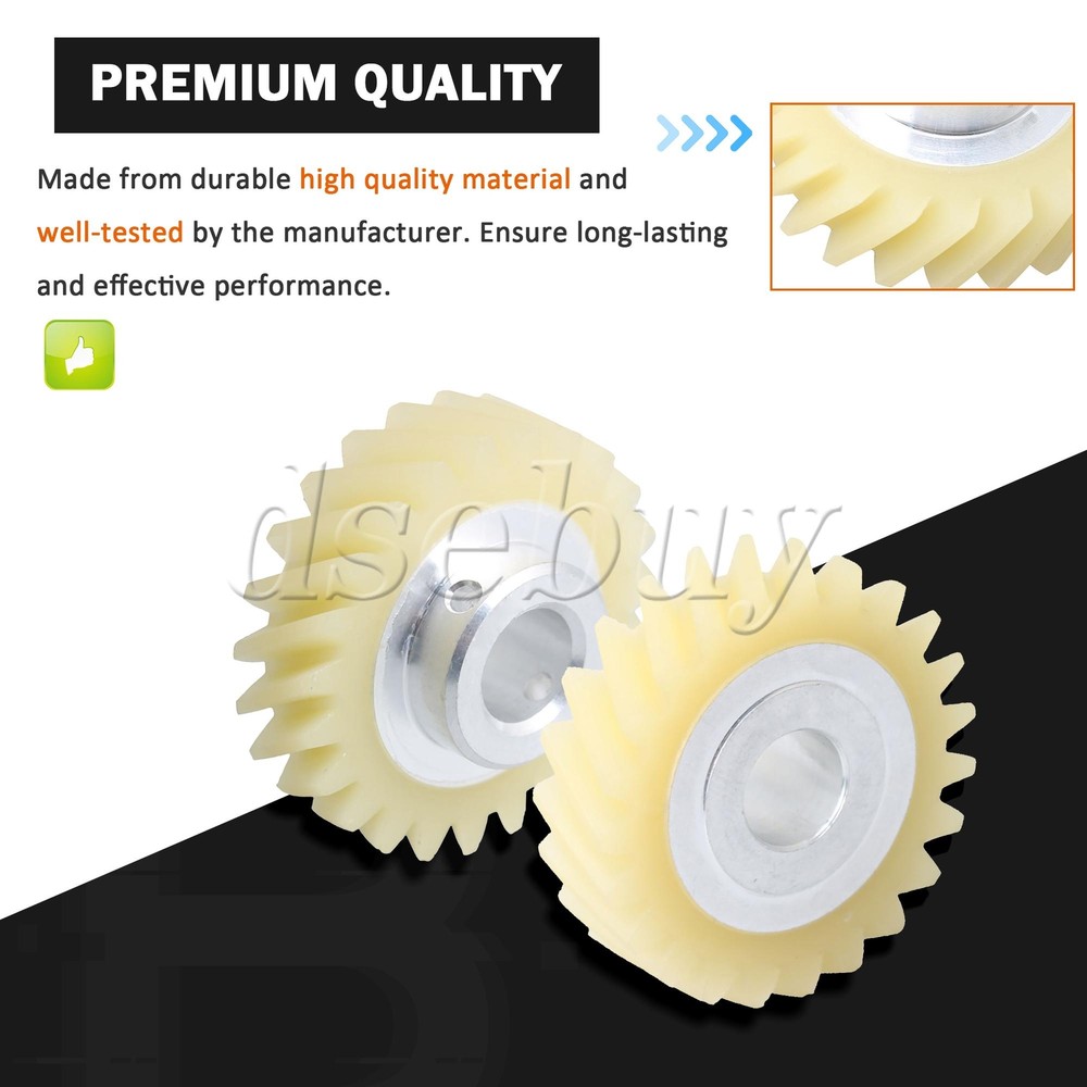 Mixer Worm Gear Replacement for KitchenAid Replacement for Whirlpool