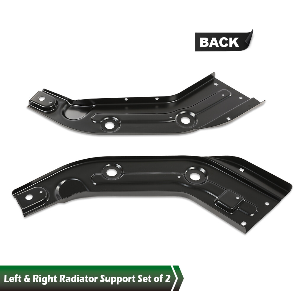 Left+Right Radiator Support Replacement Fit For 2012-2015 Volkswagen Passat