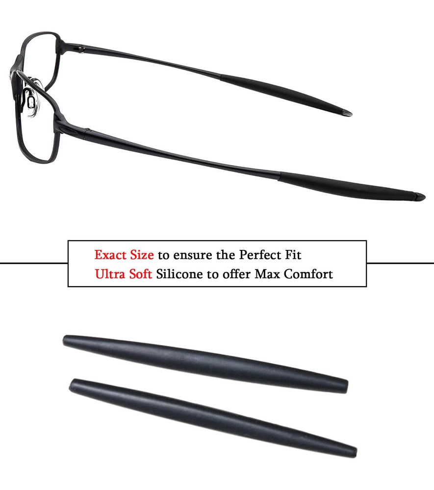 Replacement Ear Socks Rubber Kit for Oakley Square Whisker Square Wire 2.0 Frame