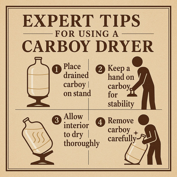 LD Carlson Carboy Dryer
