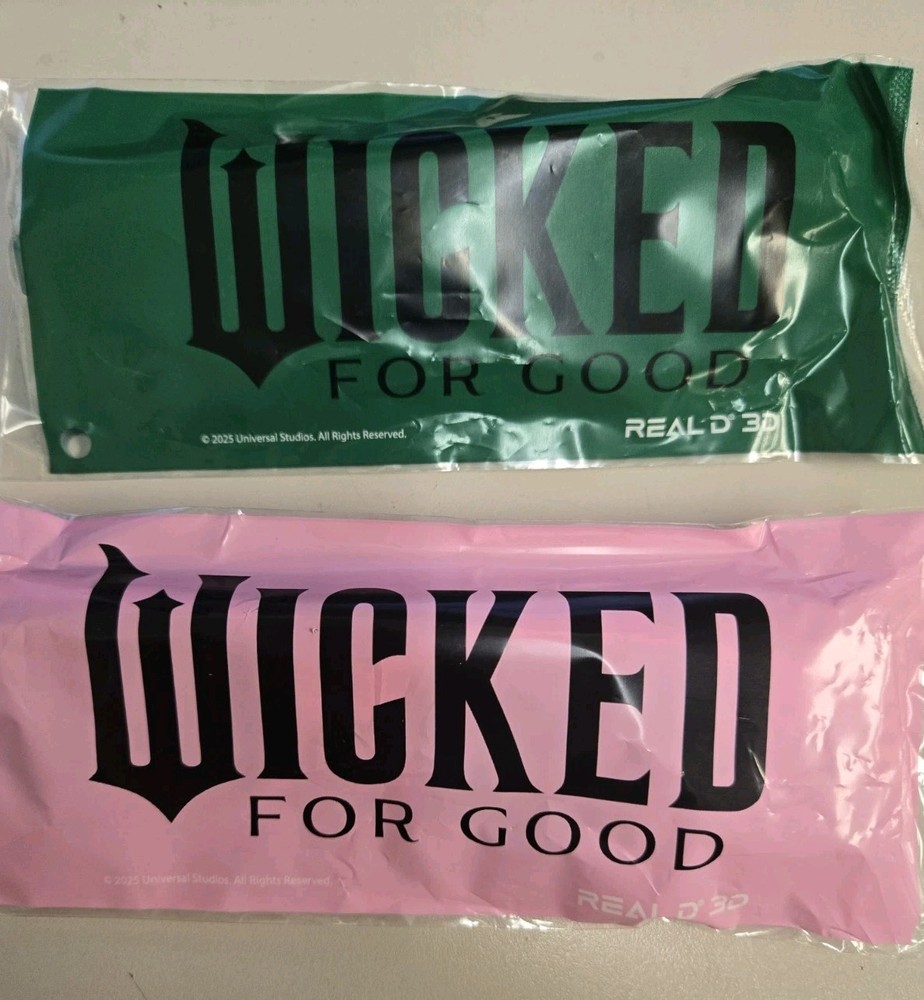 Wicked For Good 3D Glasses