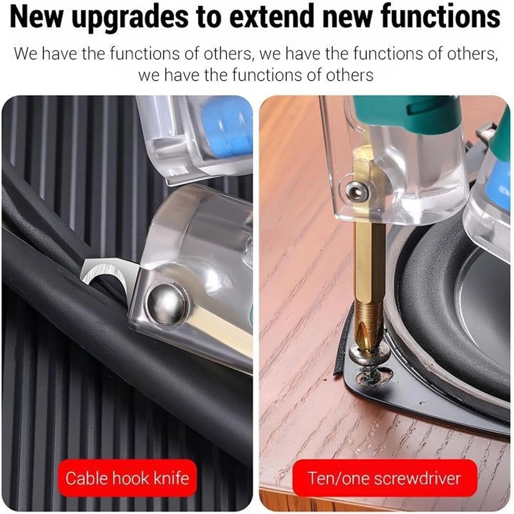 DIY Portable Multi-Functional Fold Wire Stripper Scissor With Electrical Test US