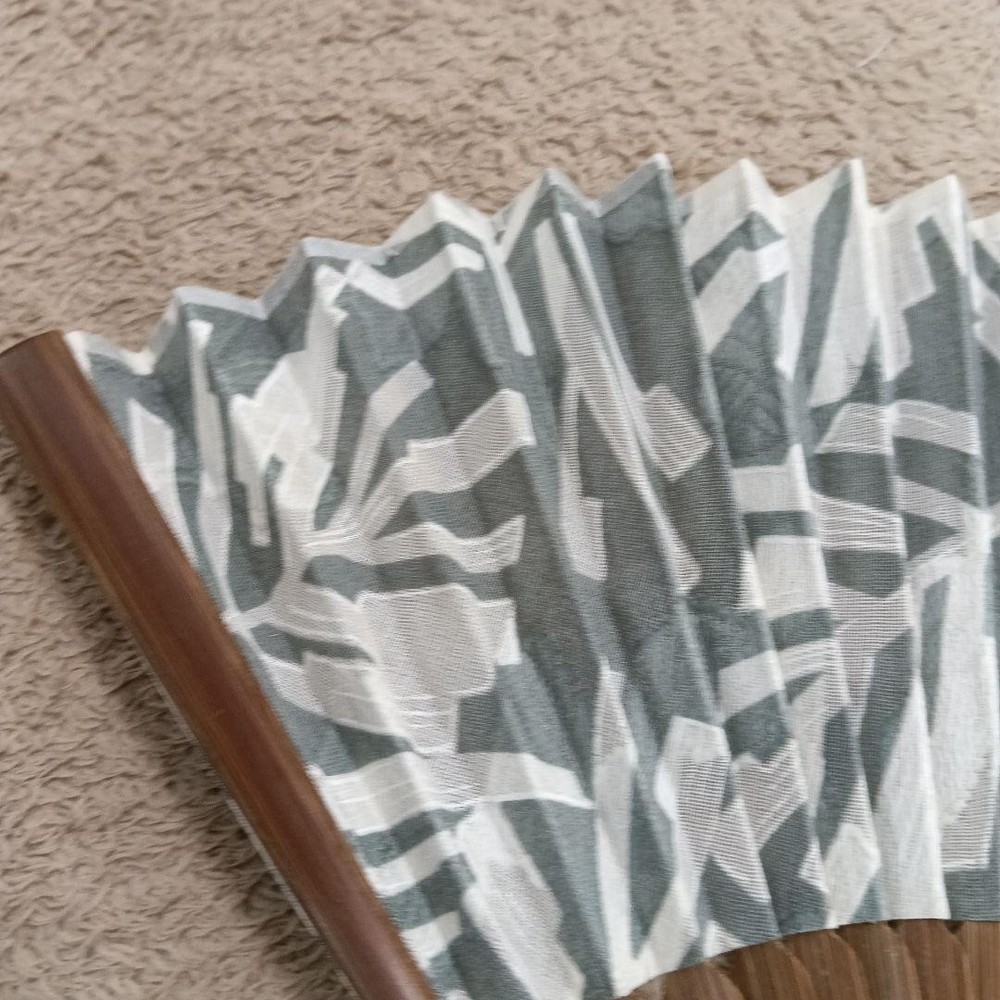 Folding Sensu Fan cloth modern style