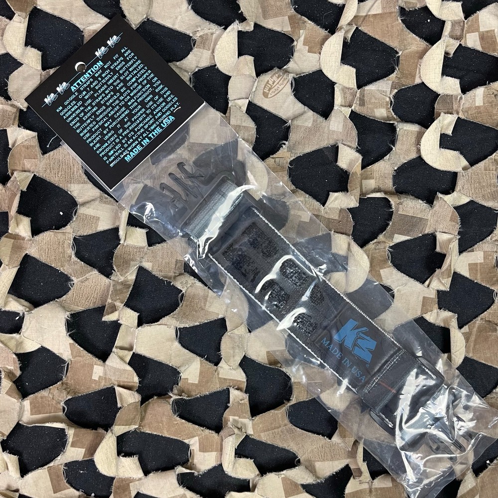 NEW KM Paintball Grill Goggle Strap - SE Kill Shot