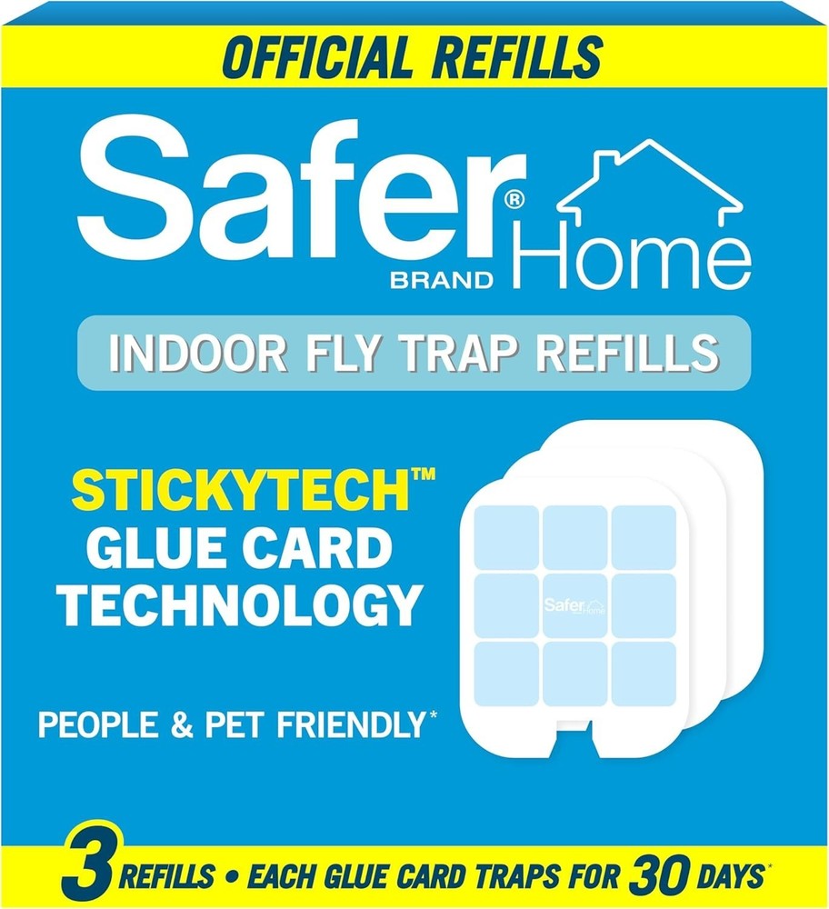 Safer Home SH503 Glue Card Refills - Effective Indoor Insect Trapping Solution