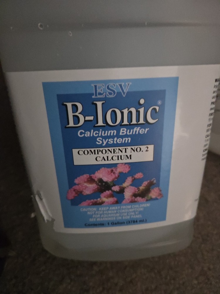 ESV B-Ionic Calcium Buffer System, 2-part Calcium and Alkalinity Kit READ DESCRI