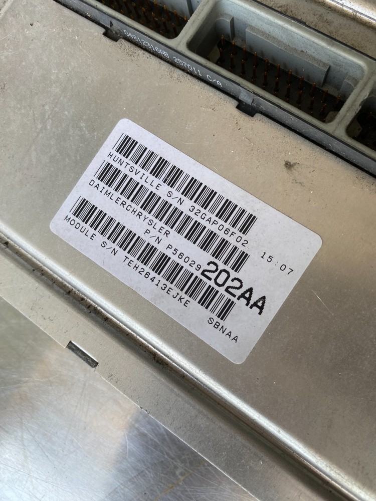 2002 Dodge Durango 4.7L V8 ECM Engine Control Module Computer OEM 56029202AA