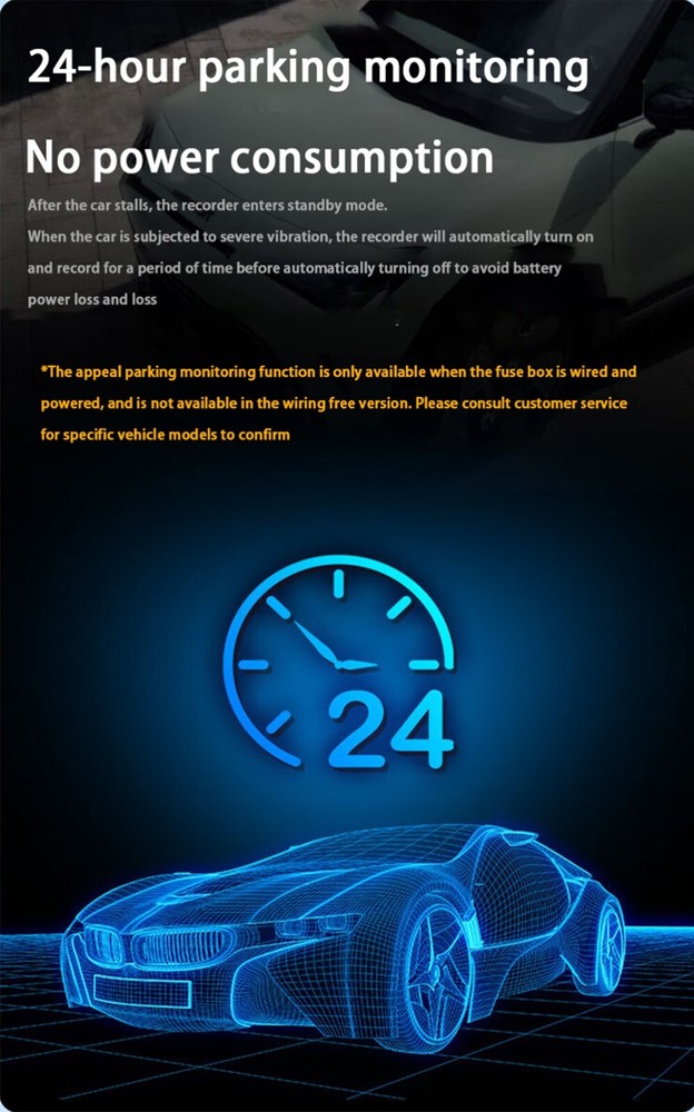 4K Wifi DVR Dash Cam Camera for BMW 1 3 Series E81 E82 E87 E88 E90 E91 E92 E93