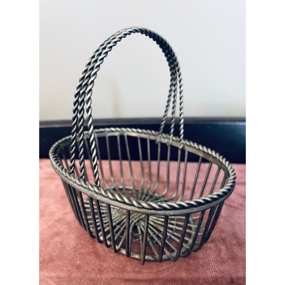 Micro Silver Wire Basket | Jewelry Storage